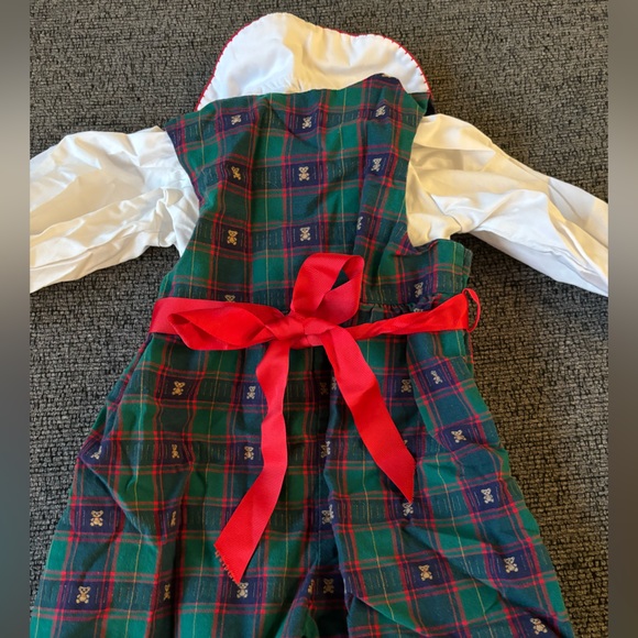 Vintage Holiday Romper/Overalls Outfit - Picture 5 of 5